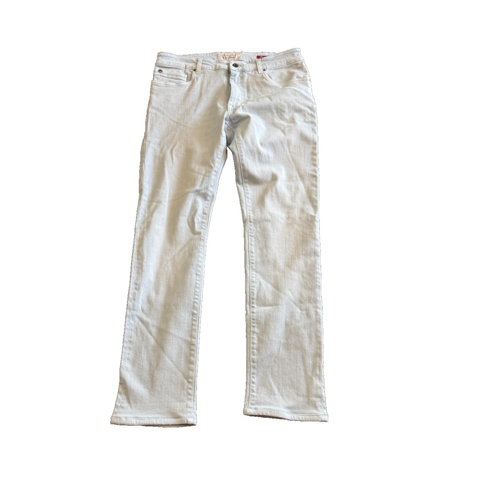 Teleria Zed Mens Jeans 35 light Blue Made in Italy Cobra F19